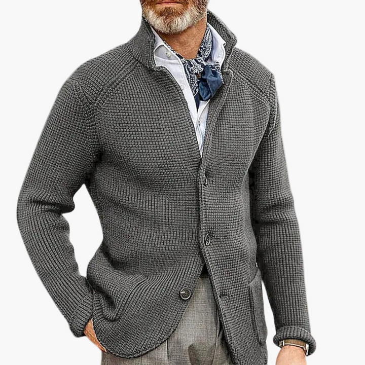 Lune London | Vest - Classic cardigan for business and leisure, elegant comfort