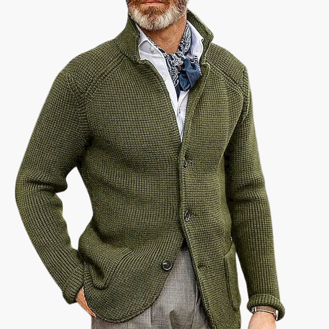 Lune London | Vest - Classic cardigan for business and leisure, elegant comfort