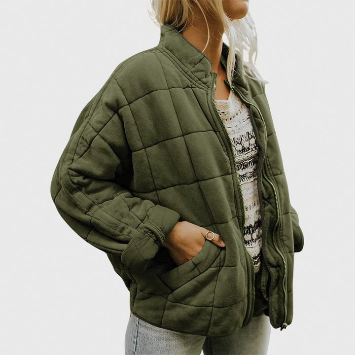 Lune London | Quilted Zip Jacket