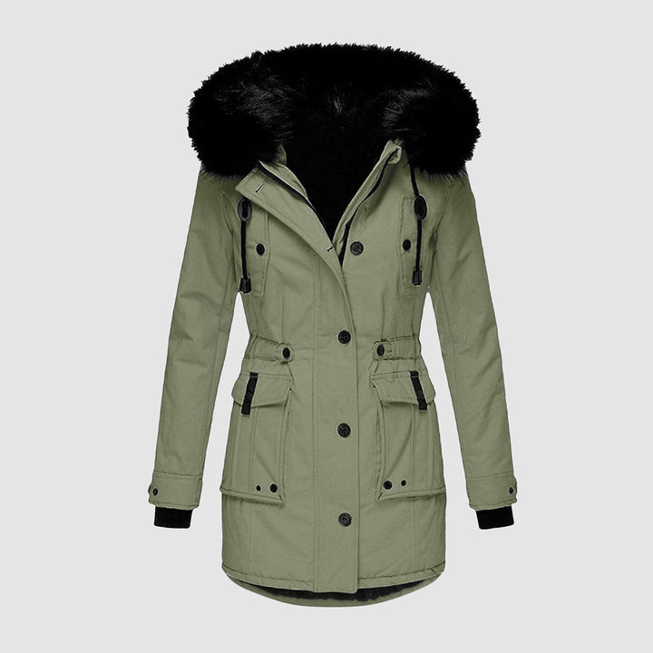 Lune London | Waterproof Winter Jacket with Hood for Women