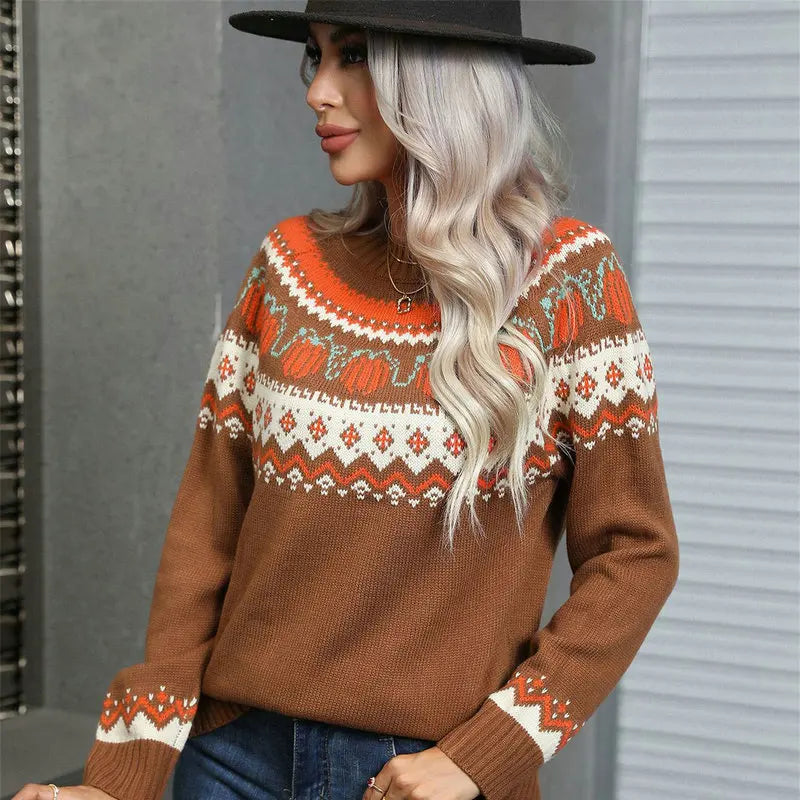 Lune London | Norwegian sweaters women - Knitted winter sweater for women