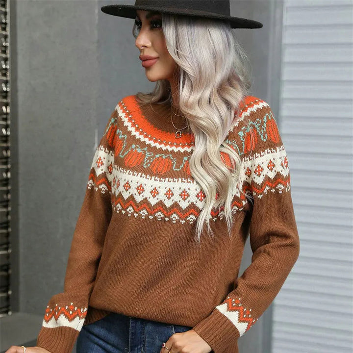 Lune London | Norwegian sweaters women - Knitted winter sweater for women