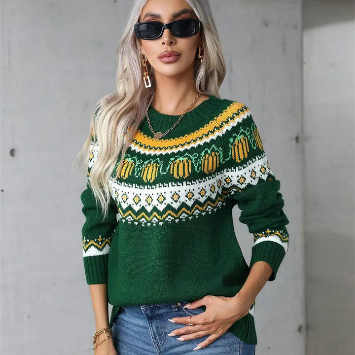 Lune London | Norwegian sweaters women - Knitted winter sweater for women