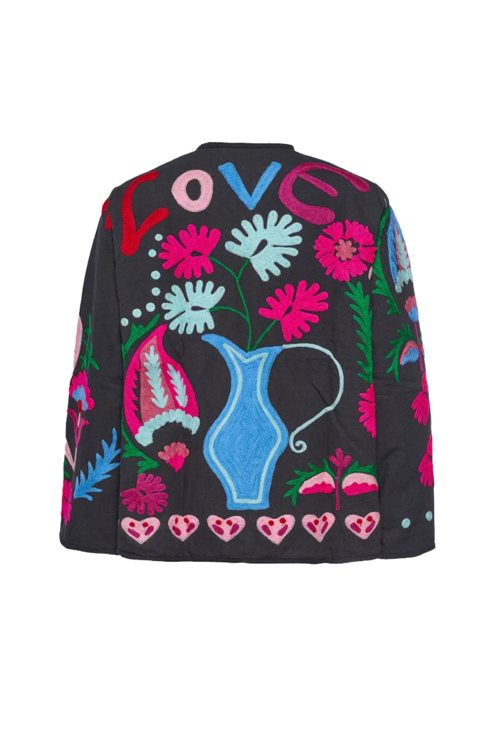 Lune London | Floral Print Pocket Jacket