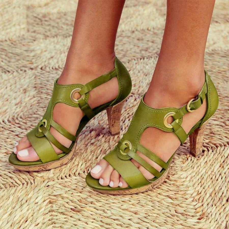 Lune London | Bohemian Sandals with High Heel