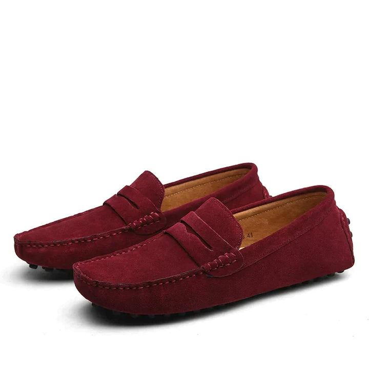 Lune London | Suede Loafers In Italian Style