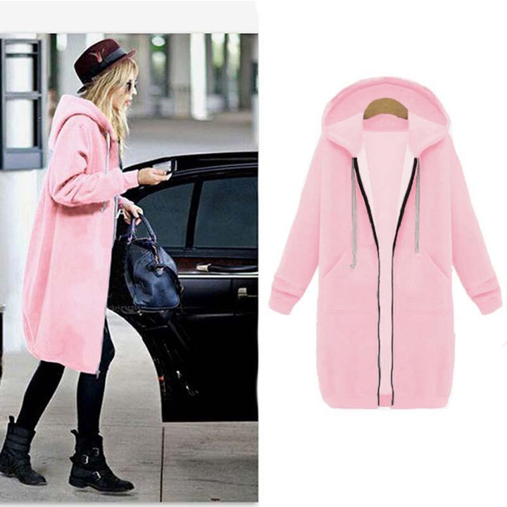 Lune London | Chic Long Sweatshirt Jacket