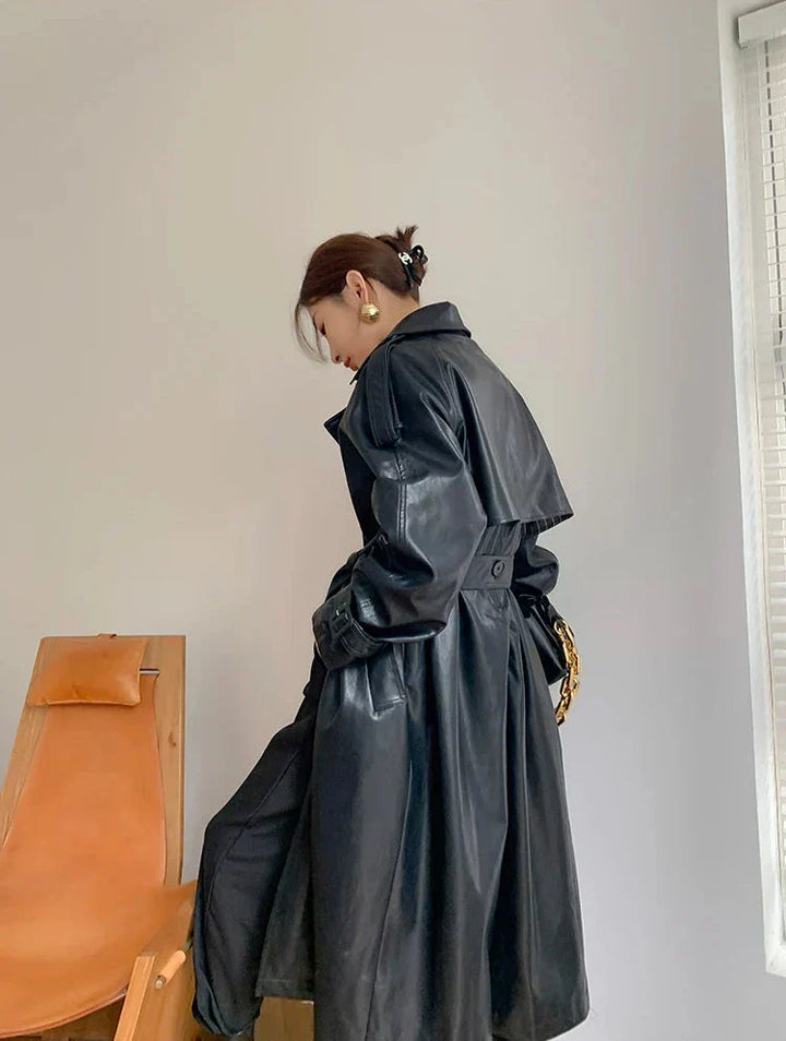 Lune London | Women's jacket - Timeless leather look with elegant details
