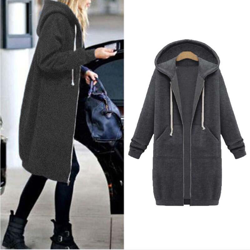 Lune London | Chic Long Sweatshirt Jacket