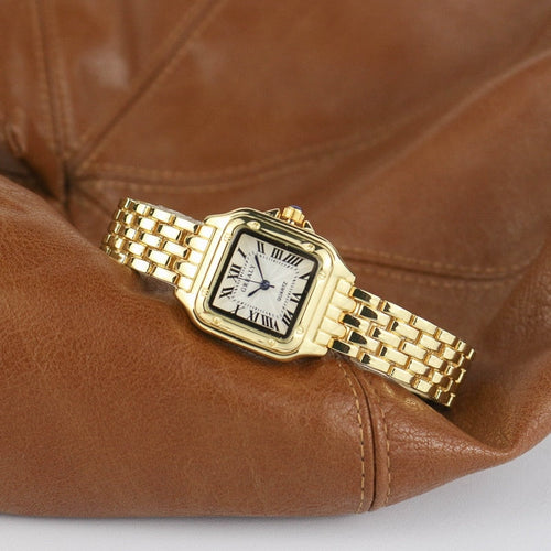 Lune London | Square Women's Watch with Steel Band