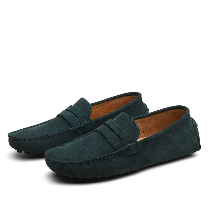 Lune London | Suede Slippers in Italian Style