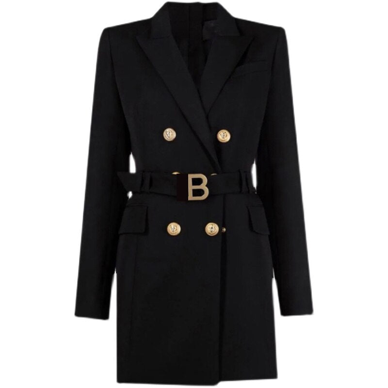 Lune London | Long Coat Women - Timeless Elegance & Flattering Cut