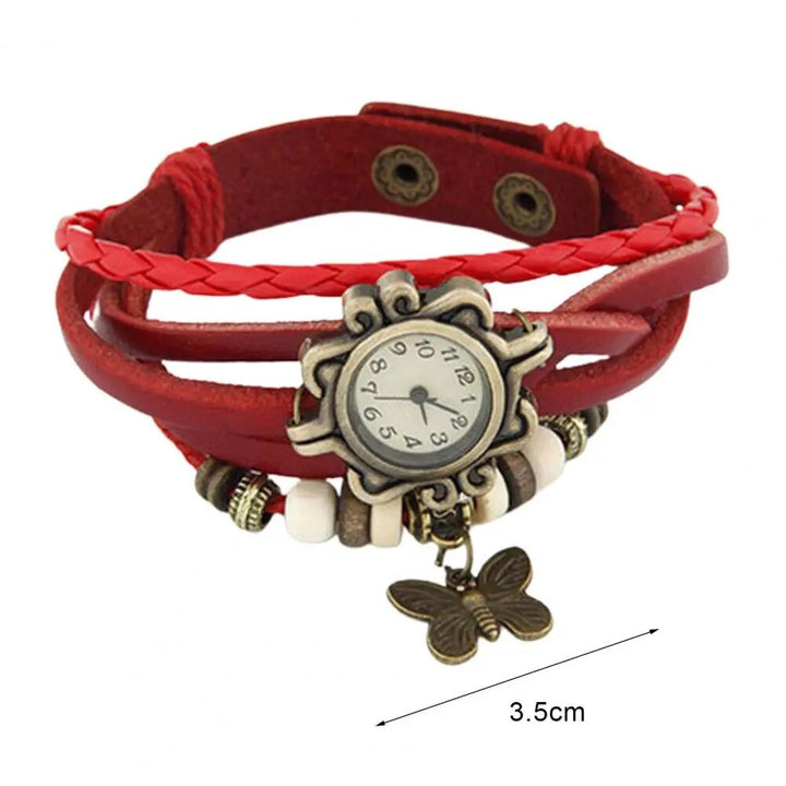 Lune London | Women's Accessory Watch with Vintage Flower Bracelet