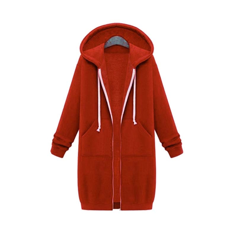 Lune London | Chic Long Sweatshirt Jacket