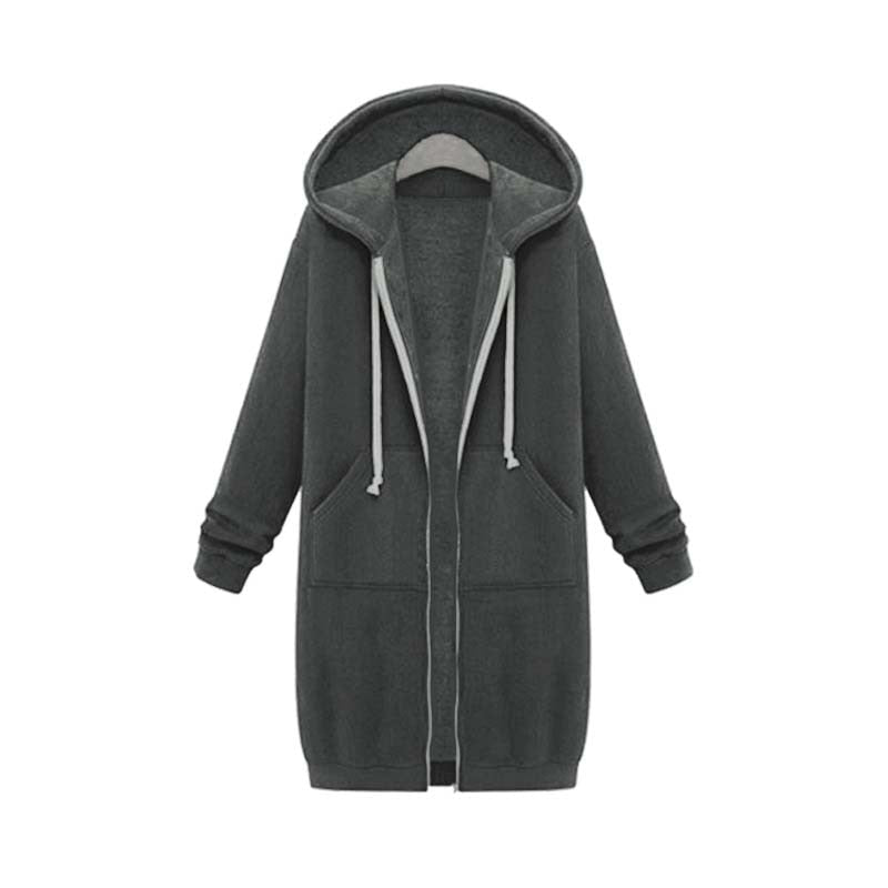 Lune London | Chic Long Sweatshirt Jacket