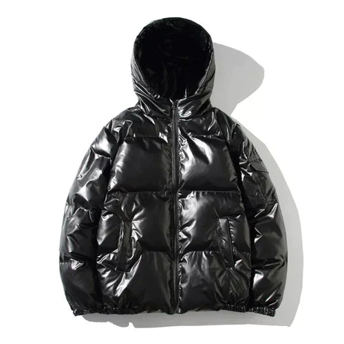 Lune London | Windproof Metallic Winter Puffer Jacket