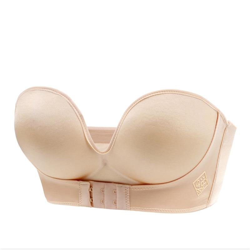 Lune London | Strapless Bra Women Comfort Bra with Push-Up Effect and Perfect Fit
