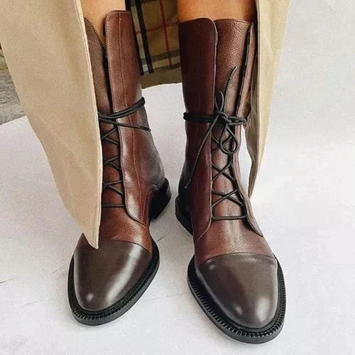 Lune London | Boots In Vintage Look with Heel