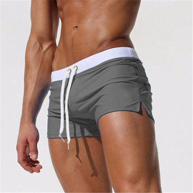 Lune London | Modern Swim Shorts Model with Comfort Waistband