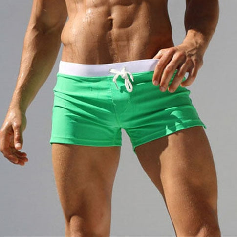 Lune London | Modern Swim Shorts Model with Comfort Waistband