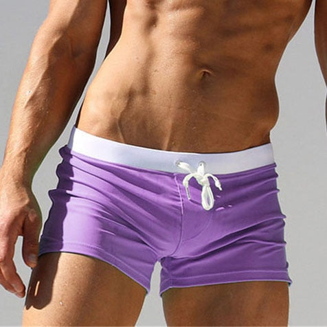 Lune London | Modern Swim Shorts Model with Comfort Waistband