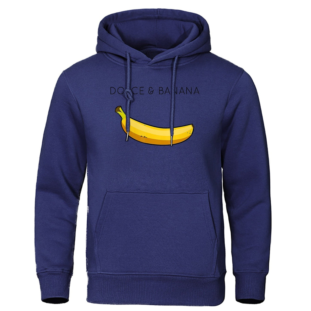 Lune London | Hooded sweatshirt with banana print