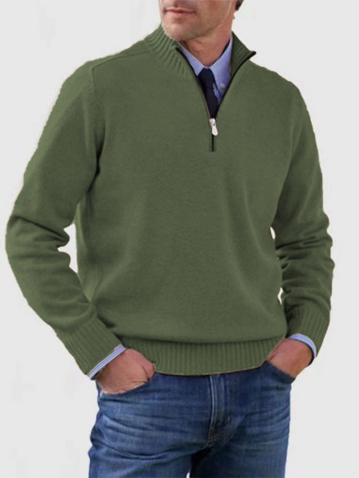 Lune London | Half-Zip Sweater for Men - Modern Fit