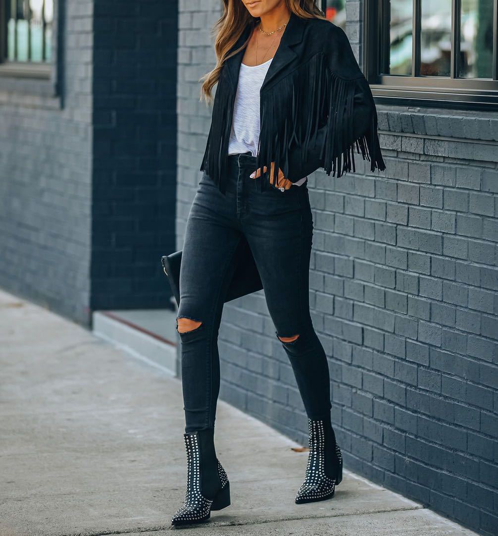 Lune London | Jacket with fringes