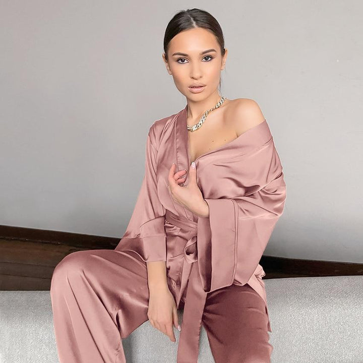 Lune London | Pyjama Set Made Of Soft Satin