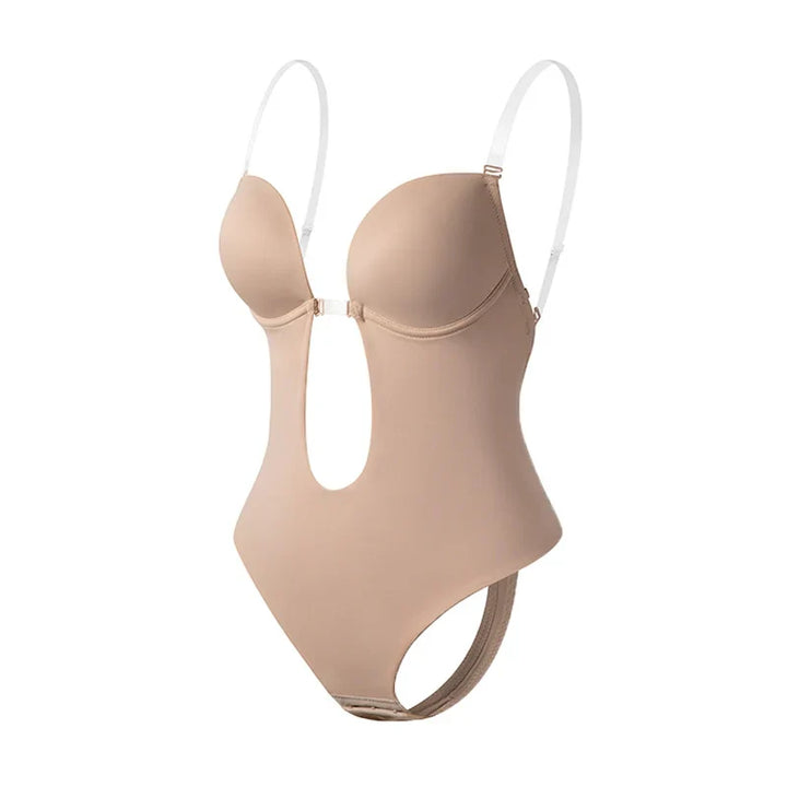 Chic und Stil | Backless Bodysuit Bra for Invisible Support for Women