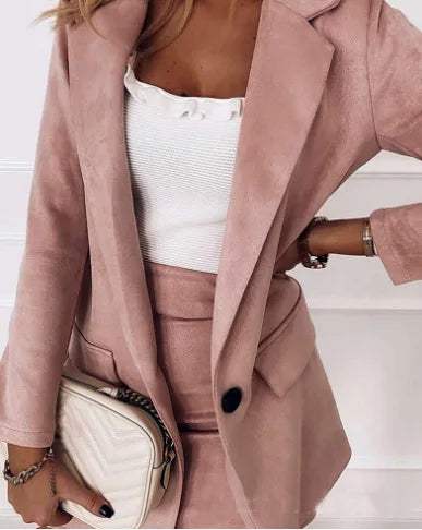 Lune London | Skirt Set Elegant Tailored Professional Appearance for Office Or Formal Meeting