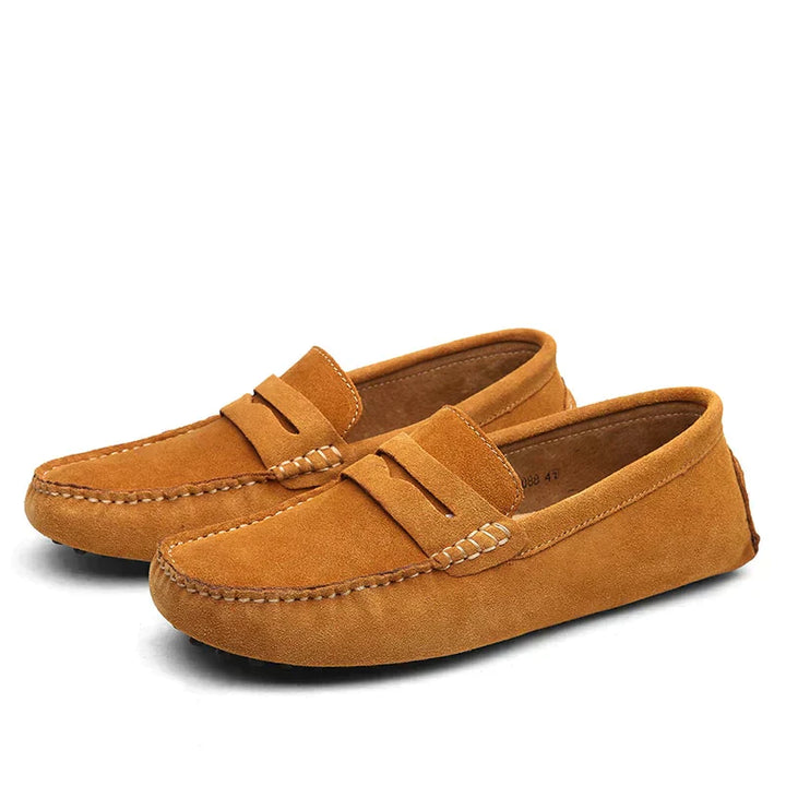Lune London | Suede Loafers In Italian Style