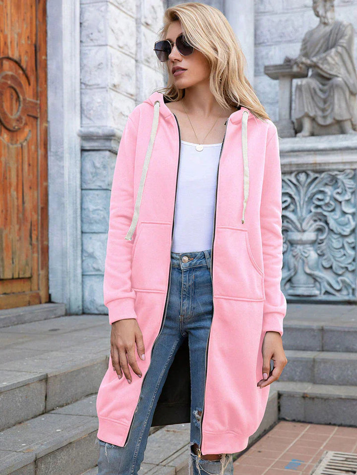 Lune London | Chic Long Sweatshirt Jacket