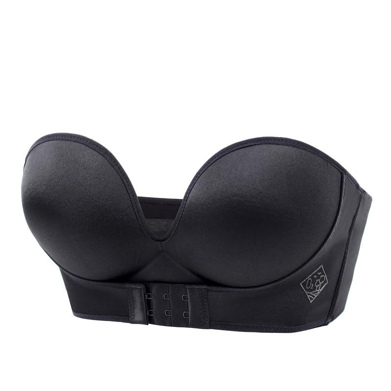 Lune London | Strapless Bra Women Comfort Bra with Push-Up Effect and Perfect Fit