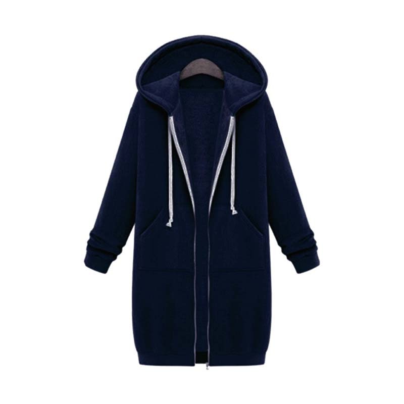 Lune London | Chic Long Sweatshirt Jacket