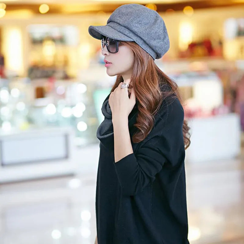 Lune London | Balloon hat Vintage style and comfort for winter