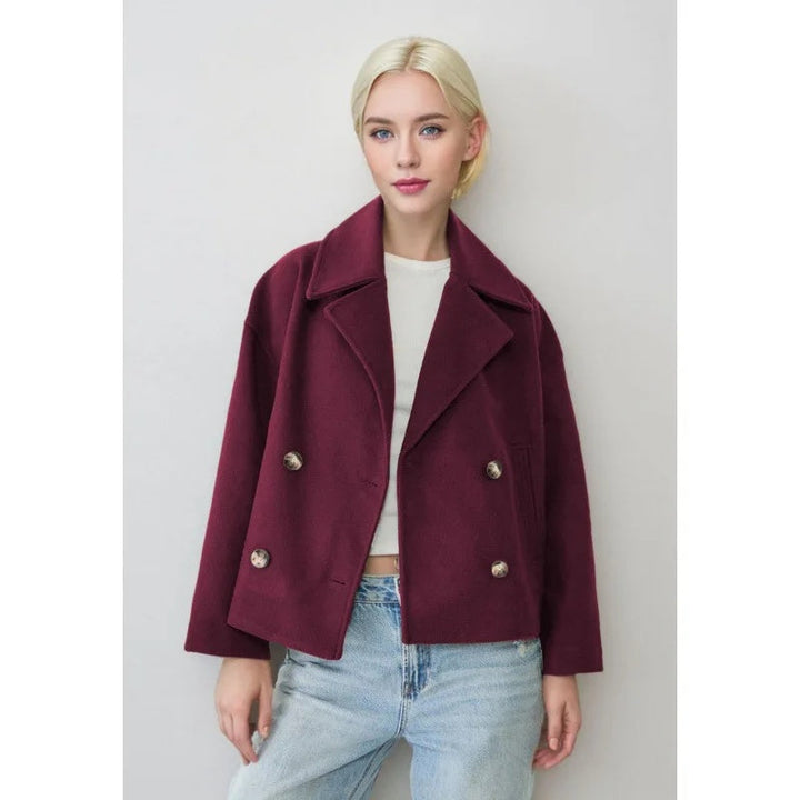Lune London | Short jacket with double-breasted buttons