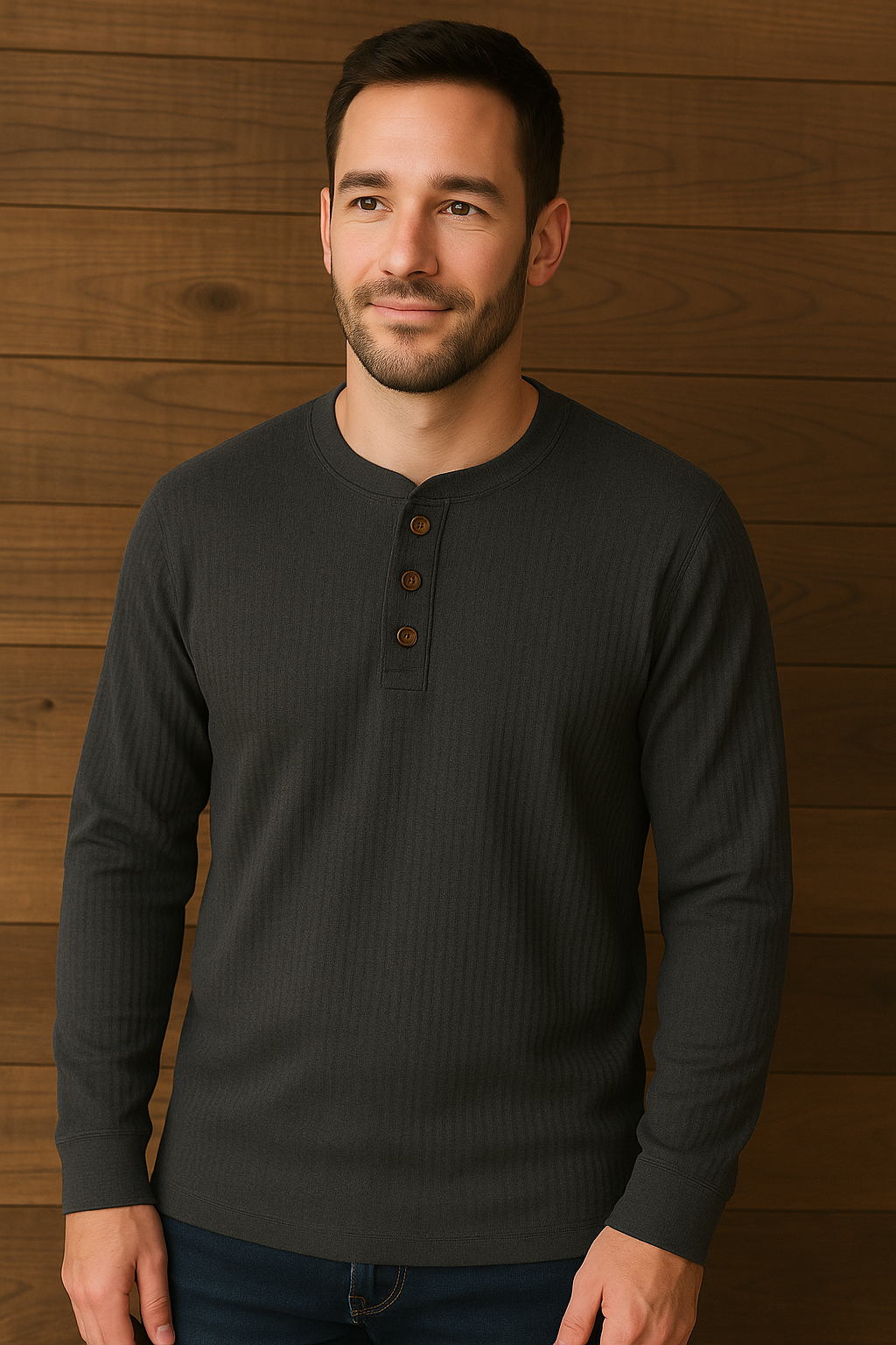 Lune London | Shirt - Men's T-shirt with checkered texture