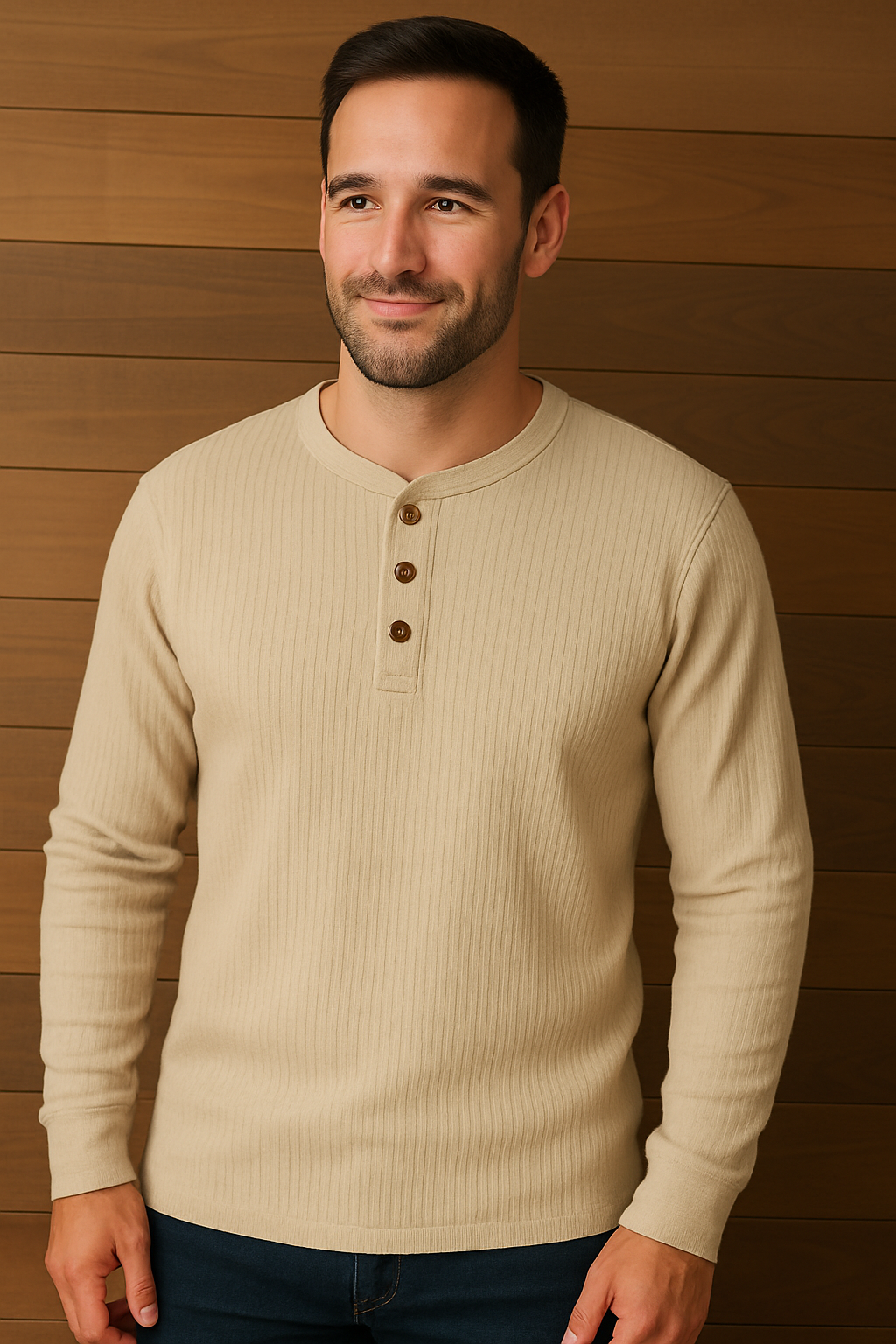Lune London | Shirt - Men's T-shirt with checkered texture