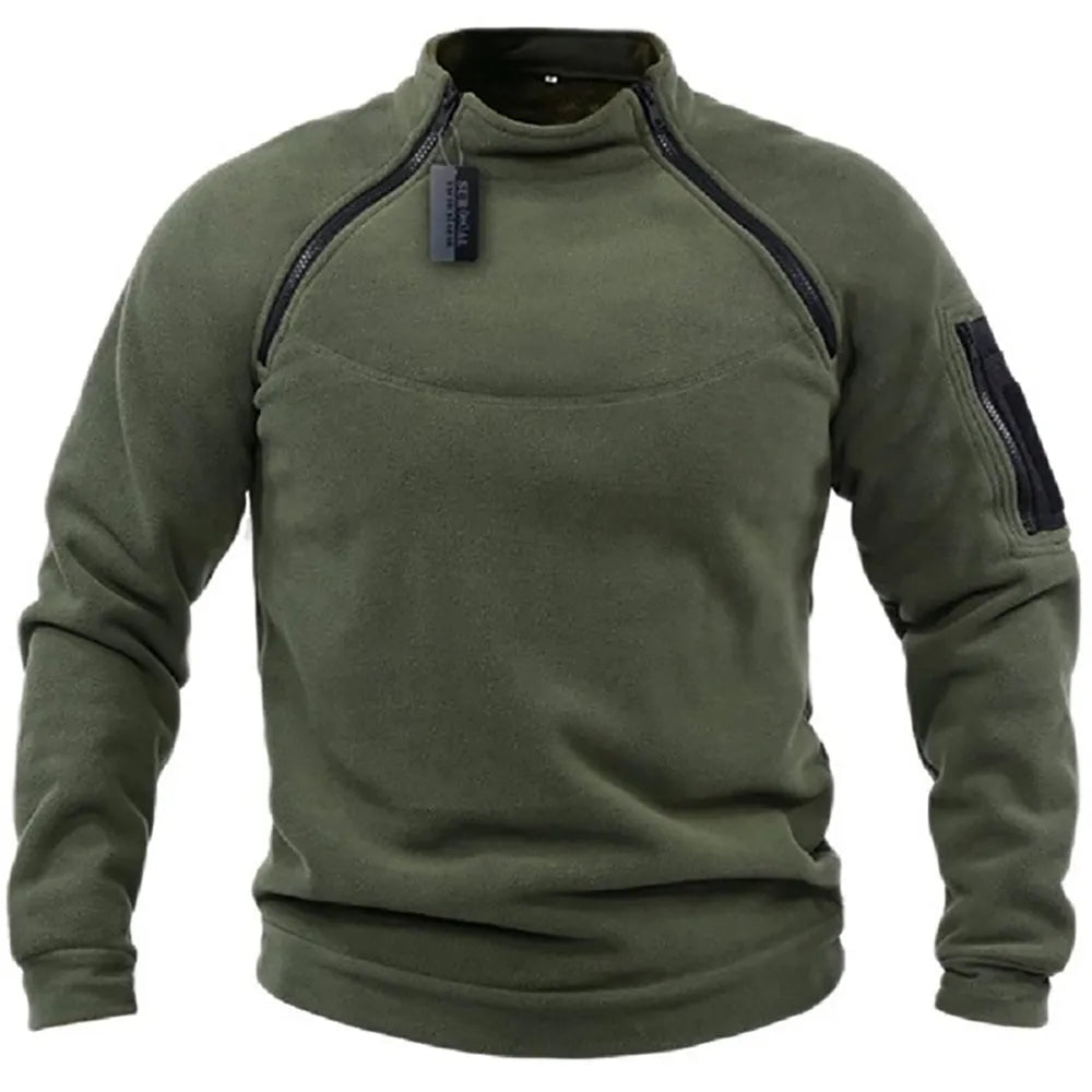 Lune London | Tactical Military Zipper Sweatshirt