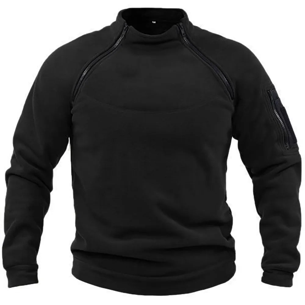 Lune London | Tactical Military Zipper Sweatshirt