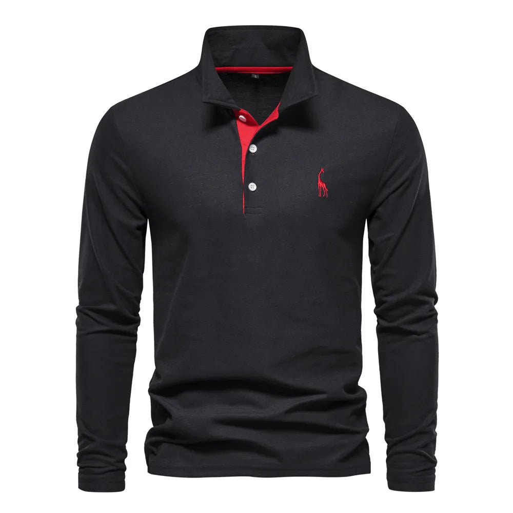 Lune London | Long Sleeve Polo Shirt - Simran
