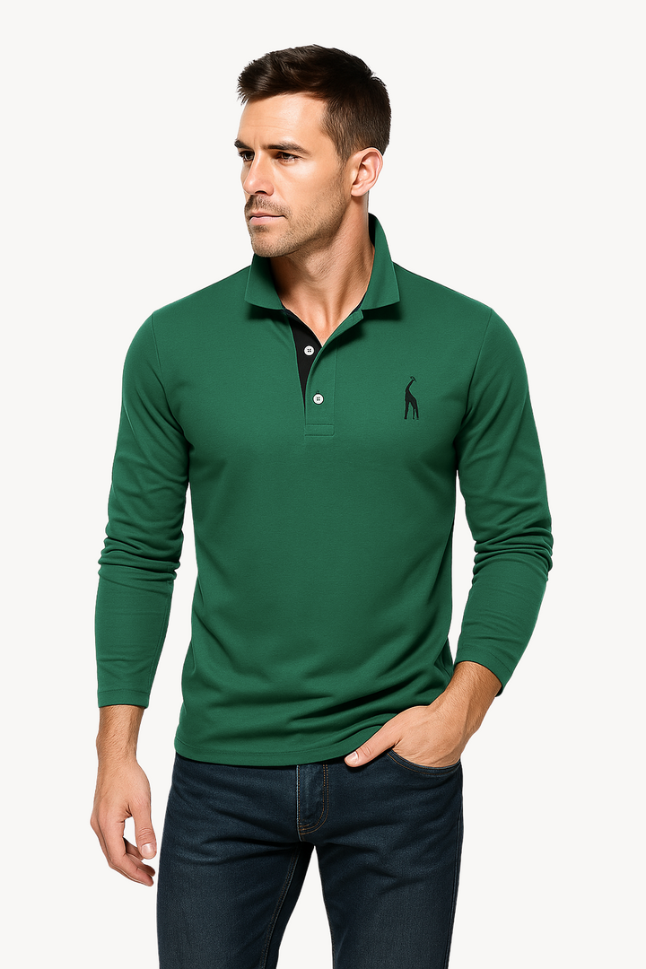 Lune London | Long Sleeve Polo Shirt - Simran