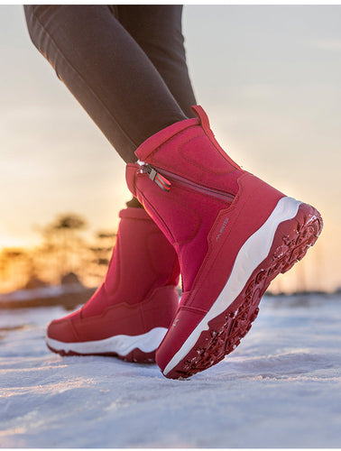 Lune London | Bottes de neige - Résistantes à l'eau mi-hautes avec semelle antidérapante