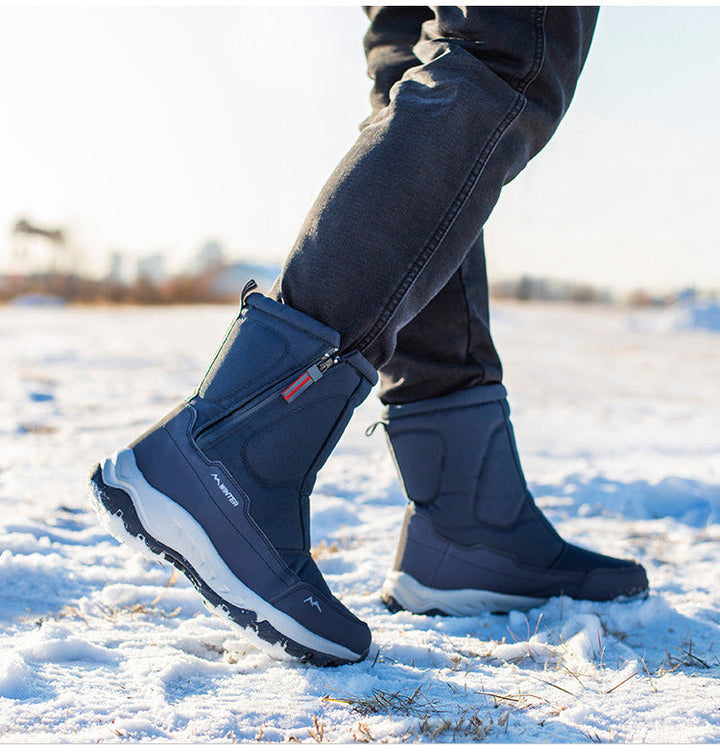 Lune London | Bottes de neige - Résistantes à l'eau mi-hautes avec semelle antidérapante