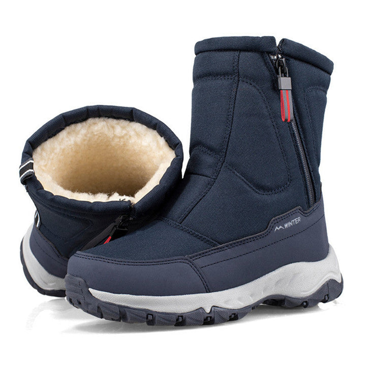 Lune London | Bottes de neige - Résistantes à l'eau mi-hautes avec semelle antidérapante