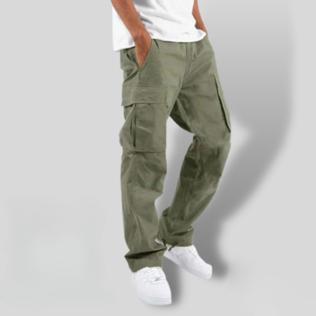 Lune London | Pantalons cargo - Coupe décontractée avec plusieurs poches