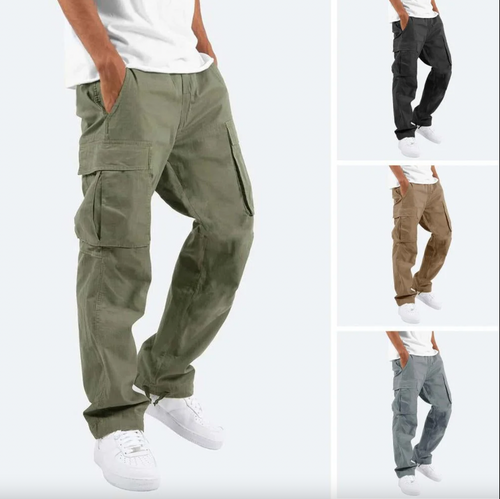 Lune London | Pantalons cargo - Coupe décontractée avec plusieurs poches