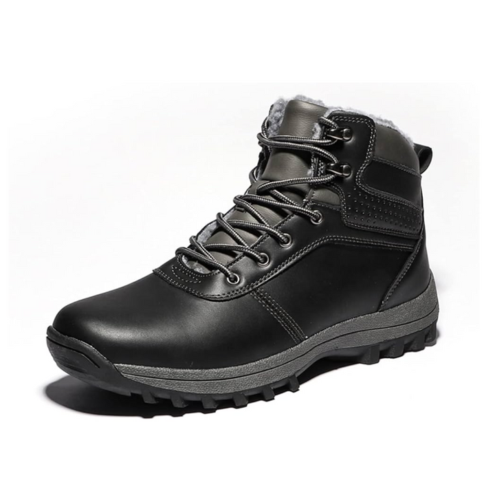Lune London | Chaussures de randonnée en peluche doublées - Chaussures de montagne imperméables