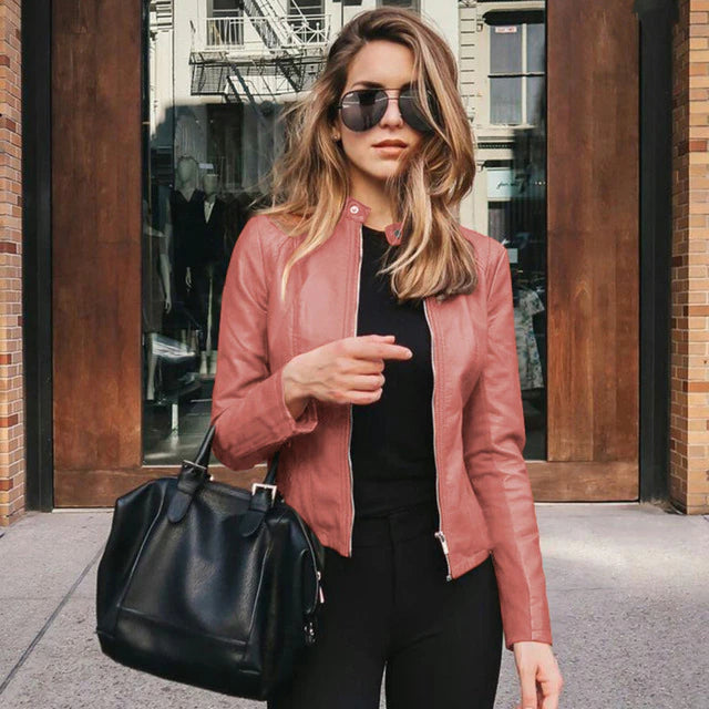Lune London | Elegant Leather Jacket Timeless Style